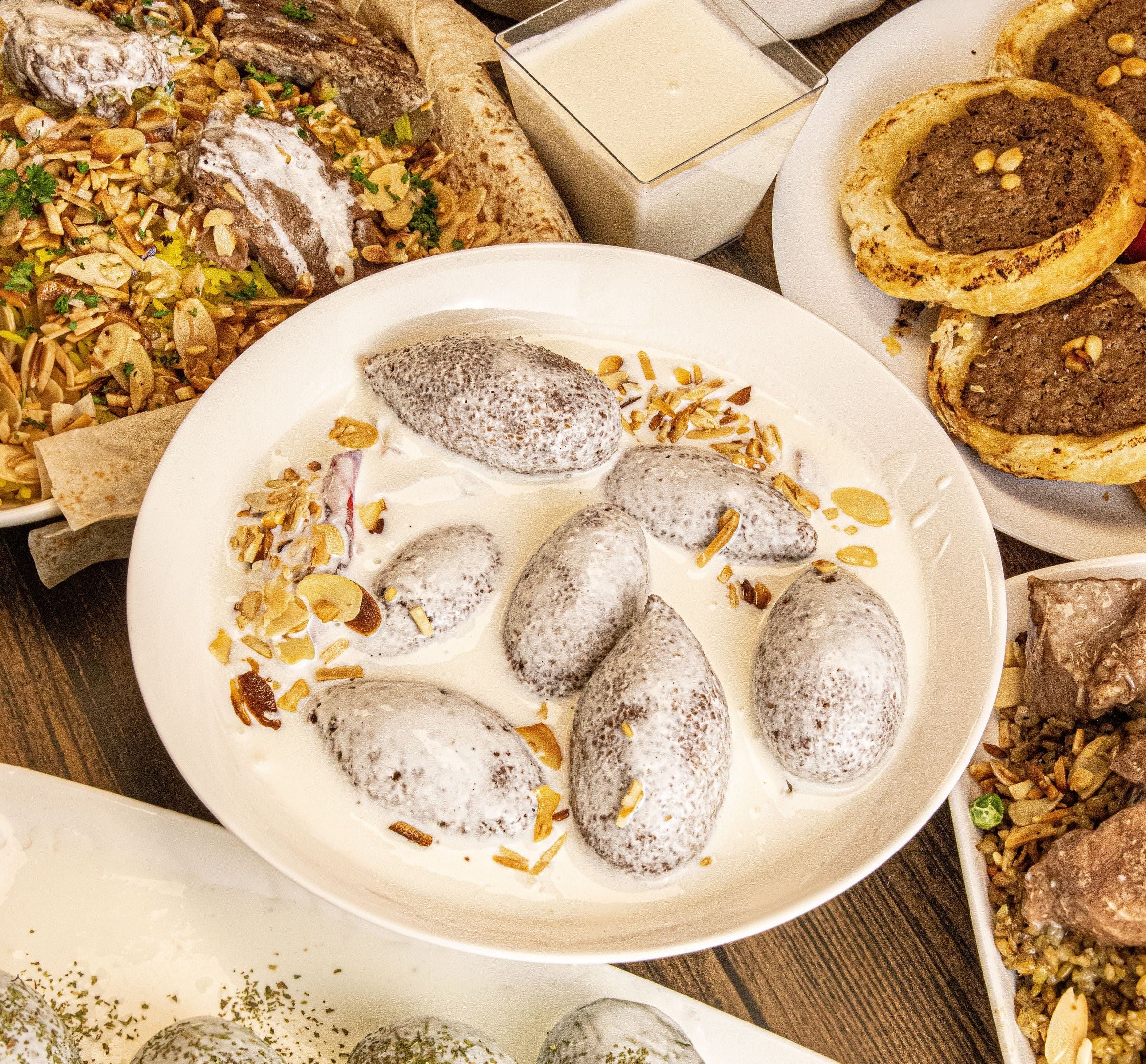 Kibbeh with Yogurt